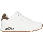 SKECHERS Sneakers laag 'Uno - Jungle Nite' wit