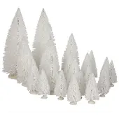 Luville Tree white assorted 21 pieces h22xd8 cm