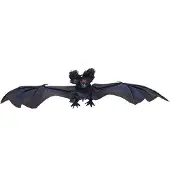 Intratuin Halloween Hangdecoratie Vleermuis Zwart 64 X 21 X 4 Cm