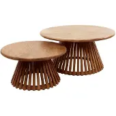 Fraaai Odila ronde salontafels - set van 2