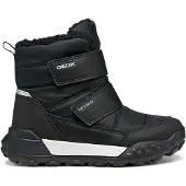 Geox Snowboots 'TREKKYUP' zwart / zilver