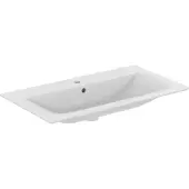 Ideal standard Connect Air - Meubelwastafel 84x16x46 cm, met overloop, met kraangat, wit E027901