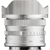 Sigma 17mm f/4.0 DG Contemporary L-mount objectief Zilver