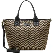 Chabo Bags Romio Jaquard Shopper 14'' Zwart
