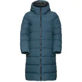 Jack Wolfskin Frozen Palace Coat Aluminium Blue Maat: L | Winterjassen Outlet | Dames | Blauw