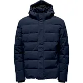 Only & Sons Winterjas 'ONSCayson' donkerblauw