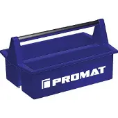 Promat /Tecwerk Gereedschapsdraagkist | LxB420xH120 mm 2 vakken | kunststof - 4000871304