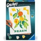 Ravensburger - CreArt - Peach - Schilderen op Nummer