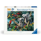 Ravensburger puzzel Koalas in de boom - 500 stukjes - Dierenmotief