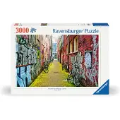 Ravensburger puzzel Street in Amsterdam - Legpuzzel - 3000 stukjes