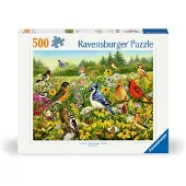Ravensburger 120003366 - Puzzel 500 st. - Vogels in de wei