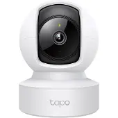 TP-LINK Tapo C202 V2 - Netwerkbewakingscamera - kantelbaar/zwenkbaar - kleur (dag en nacht) - 1920 x 1080 - 1080p - vaste brandpuntsafstand - audio - draadloos - Wi-Fi - H.264 - 9V gelijkstroom