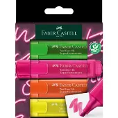 Faber-Castell Textmarker TL 46 Neon GenZ 4er Etui