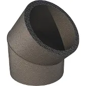 Ubbink wtw bocht segmentbocht, kunststof, grijs, nom. Diam 180mm