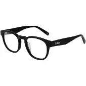 FILA VFI211 Bril 50/20/140 Glanzend Zwart Acetaat UNISEX VFI211
