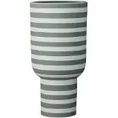 AYTM Varia vaas, groen, Ø 15 cm, hoogte 30 keramiek, groen, Keramiek, Design