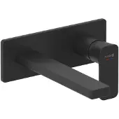 Kludi Renon - Inbouw wastafelkraan, 2-gats installatie, mat zwart 422443975