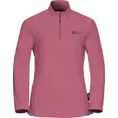 Jack Wolfskin Trui Women Taunus Half Zip Raisin-L