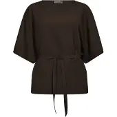 Mos Mosh Blouse 'Rikala Miley' kastanjebruin