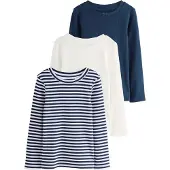 Next Shirt navy / wit / offwhite