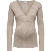 ONLY Maternity Shirt 'OLMLola' mokka