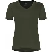 Rogelli Sportshirt Dames Korte Mouwen - Hardloopshirt - Groen - Maat XXL