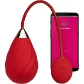 Magic Motion Sundae - draagbaar app-gestuurd vibratie-ei (rood)