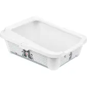 Gebr. De Boon Moderna plastic kattenbak met rand 50 cm Cats in Love Moderna