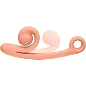 SVibe Snail Vibe Curve Duo Vibrator - Peachy Pink - Roze