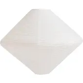 HAY kap Diamond, Ø 80 cm, wit, papier/bamboe Diamond, wit / opaal, Woon-/ Eetkamer, Papier, Scandinavisch