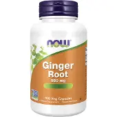 Now Ginger Root 550mg - 100 v-caps