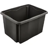 Keeeper Opbergbox 'emil eco', 30 liter, grafietkleurig