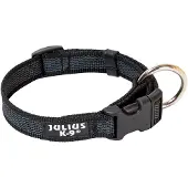 Julius-K9 IDC Halsband Antislip - Zwart - 25mm x 39-65 cm