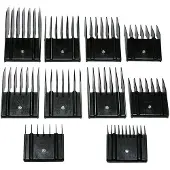Oster Set van 10 plastic overkammen -