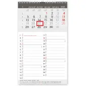 White Box Maandkalender Memo-Manager, viertalig, 2026