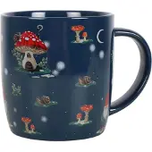 Something Different - Gnome Sweet Gnome Print Mok/beker - Blauw