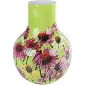 Overige merken Vaas Zonnehoed groen metaal 22x22x30cm