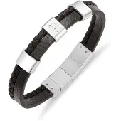 Police - Ben Armband van Bruin Leer