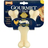 Nylabone Hondenspeelgoed Nylabone Kip 20 Crème dieren