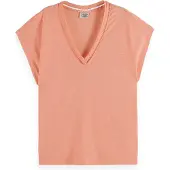 Scotch & Soda T-shirt met V-hals