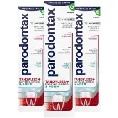 Parodontax 3x Tandpasta Tandvlees + Gevoeligheid & Adem Whitening 75 ml