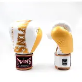 Twins special - bokshandschoenen - BGVL8 - Wit/Goud - 16oz
