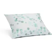 Yumeko Kussensloop Katoensatijn 50x60 Groen - Eco, Bio & Fairtrade