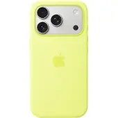 Apple Siliconenhoesje met MagSafe voor de iPhone 17 Pro - Neon Yellow