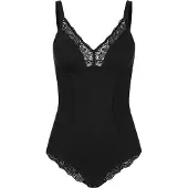 Erlich Textil Body 'Eleonora' zwart