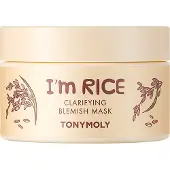 TonyMoly Tonimoly Ik ben rijst verduidelijking van vlekklei masker - ontgiften vermindert roodheid kalmeert gerriteerde huid - kaolineklei en gefermenteerde