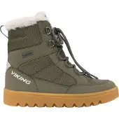 Viking - Kid's Fleek Warm GTX Zip - Winterschoenen 34, olijfgroen