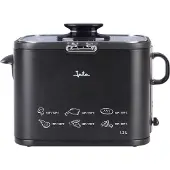 Jata FR5600, Friteuse, 1,3 liter, enkelvoudige afbeelding, zwart, met draaiknop, vrijstaand
