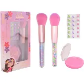 Johntoy LaLa - Blush en Brush Make-up Set met Stickers