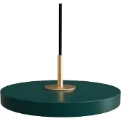 UMAGE Asteria Micro Hanglamp Forest Green | Brass